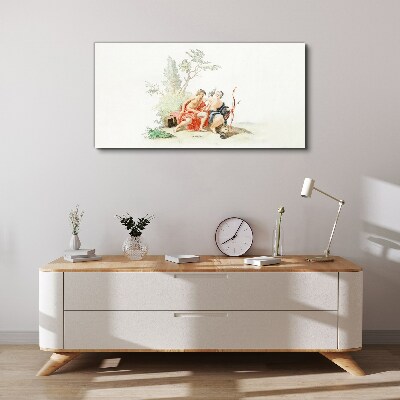 A quiet moment in nature Canvas Wall art