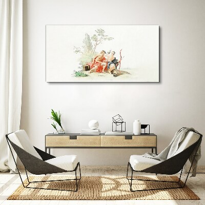 A quiet moment in nature Canvas Wall art