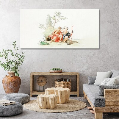 A quiet moment in nature Canvas Wall art