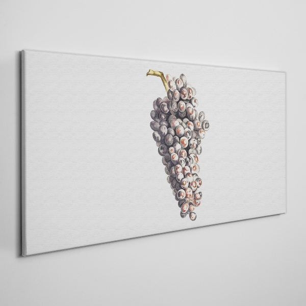 Grapes in soft light Canvas Wall art