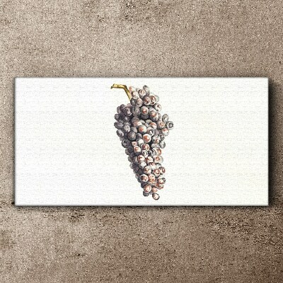 Grapes in soft light Canvas Wall art