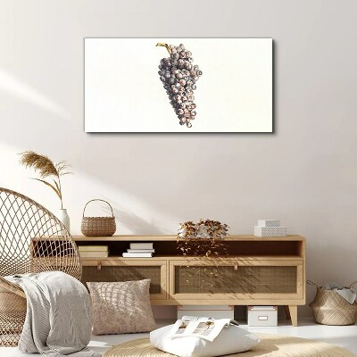 Grapes in soft light Canvas Wall art