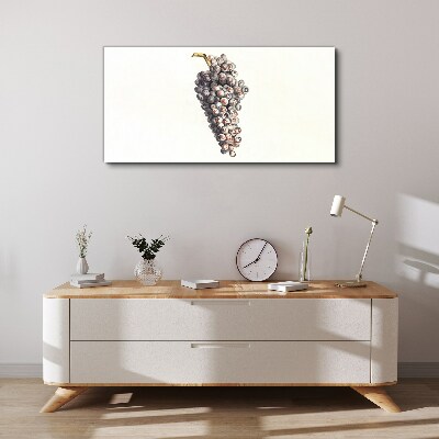 Grapes in soft light Canvas Wall art