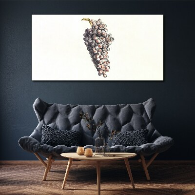 Grapes in soft light Canvas Wall art