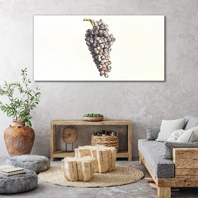 Grapes in soft light Canvas Wall art