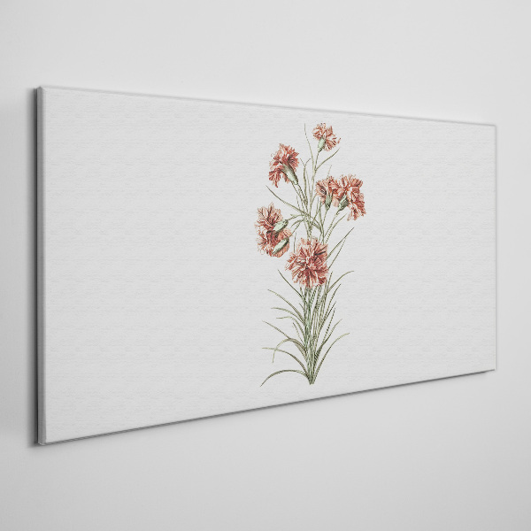 Flowers in delicate shades of pink Canvas Wall art