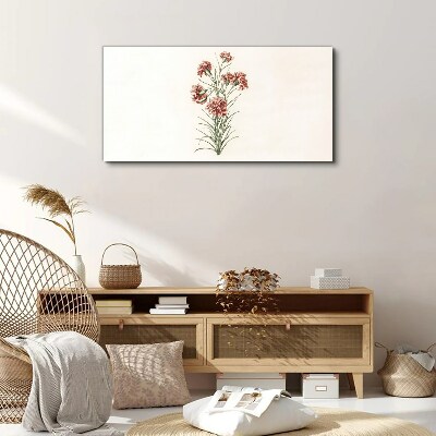 Flowers in delicate shades of pink Canvas Wall art