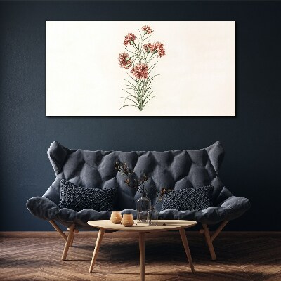 Flowers in delicate shades of pink Canvas Wall art
