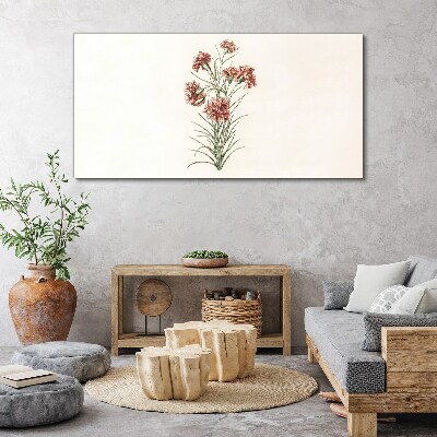 Flowers in delicate shades of pink Canvas Wall art
