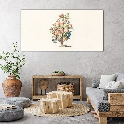 Flowers plants Canvas Wall art