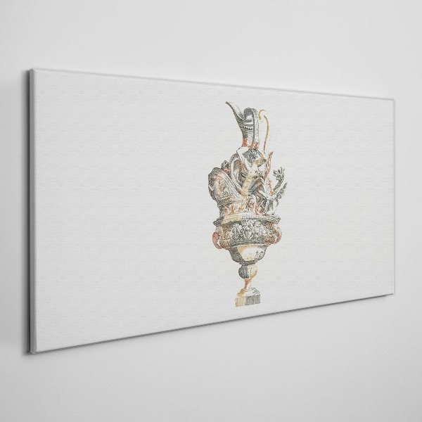 The charm of a classic vase Canvas print