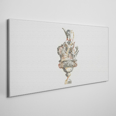 The charm of a classic vase Canvas print