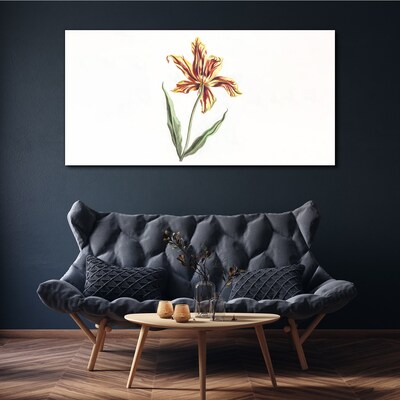 Flowers plants Canvas print