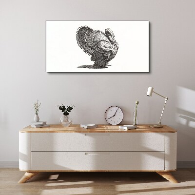 The elegance of turkey in detail Canvas print
