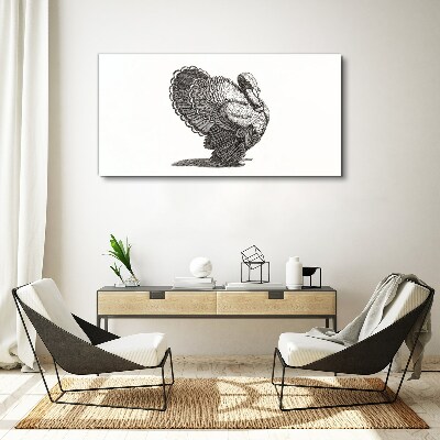 The elegance of turkey in detail Canvas print