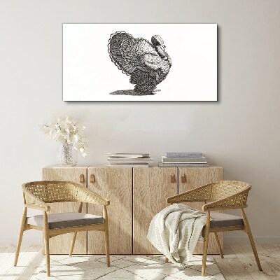 The elegance of turkey in detail Canvas print
