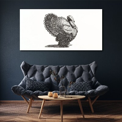 The elegance of turkey in detail Canvas print
