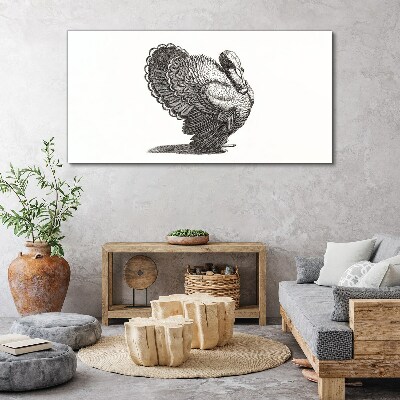 The elegance of turkey in detail Canvas print