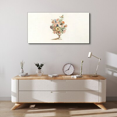 Vase with Flowers Canvas print