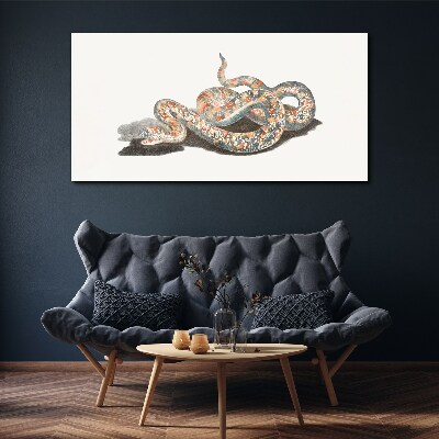 Pet snake Canvas print