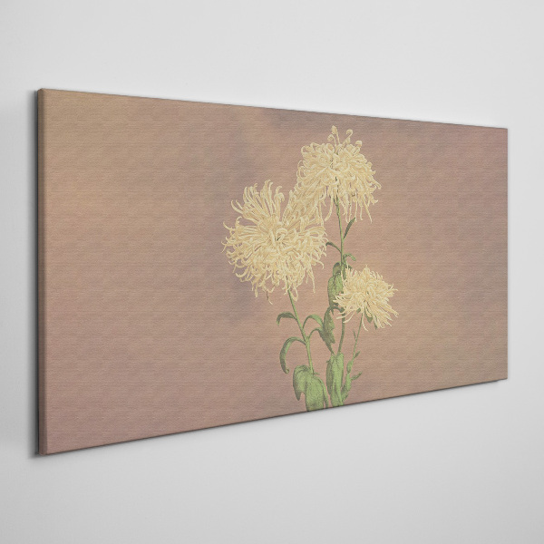 A floral dream in pastel tones Canvas print
