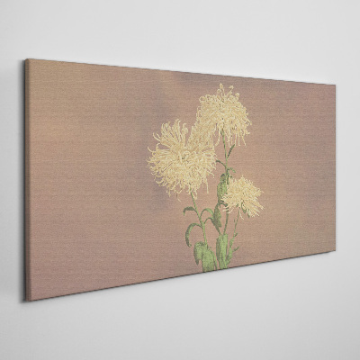A floral dream in pastel tones Canvas print