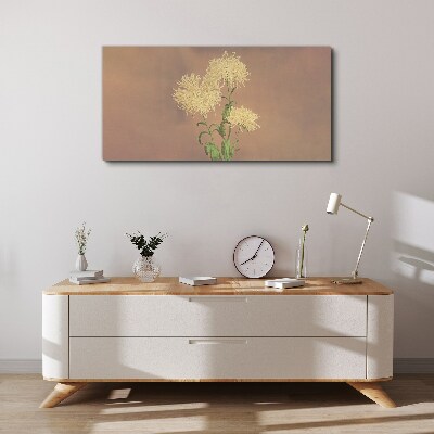 A floral dream in pastel tones Canvas print
