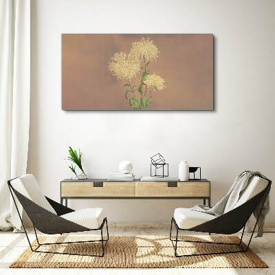 A floral dream in pastel tones Canvas print