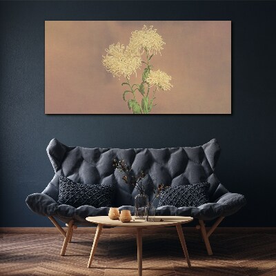 A floral dream in pastel tones Canvas print