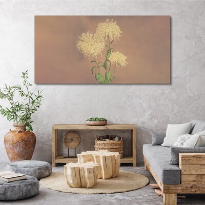 A floral dream in pastel tones Canvas print