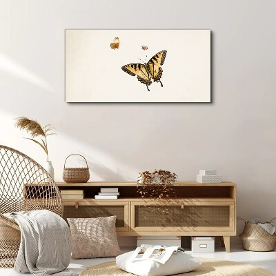 Butterflies in delicate harmony Canvas print