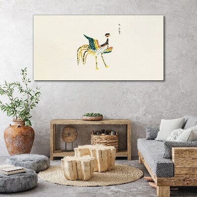 Animals bird rooster Canvas print