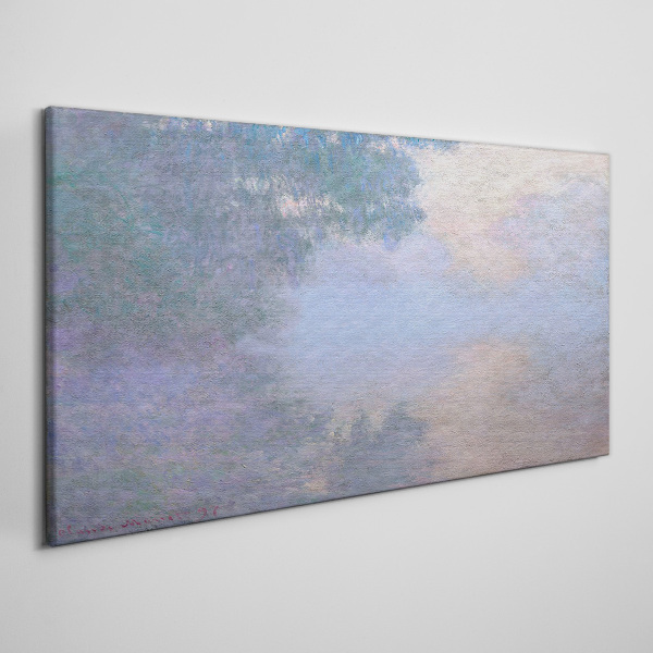 Clouds in the morning light Canvas print