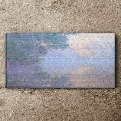 Clouds in the morning light Canvas print