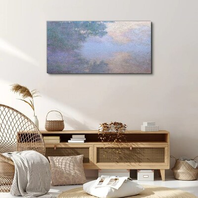 Clouds in the morning light Canvas print