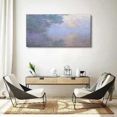 Clouds in the morning light Canvas print
