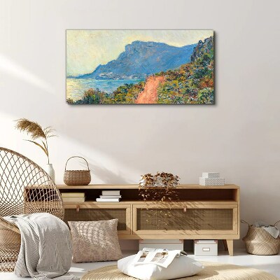 A quiet coast in the morning light Canvas print
