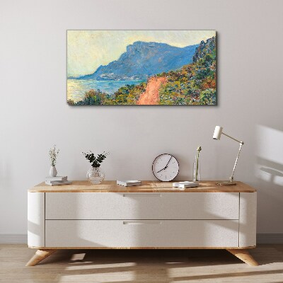 A quiet coast in the morning light Canvas print
