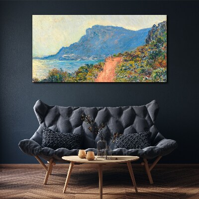 A quiet coast in the morning light Canvas print