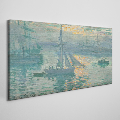 Port of Le Havre Canvas print