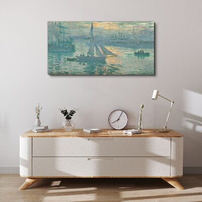 Port of Le Havre Canvas print