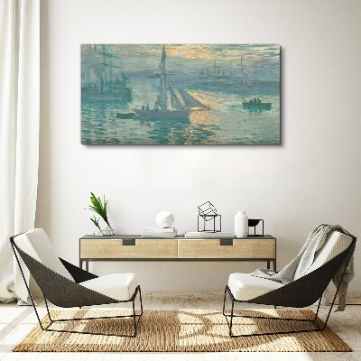 Port of Le Havre Canvas print