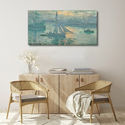 Port of Le Havre Canvas print