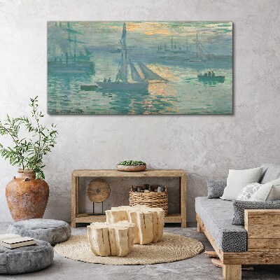 Port of Le Havre Canvas print