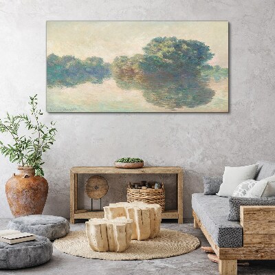 Monet seine in givert Canvas print
