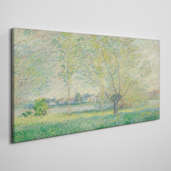 Spring landscape Canvas print