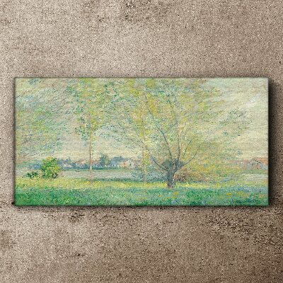 Spring landscape Canvas print