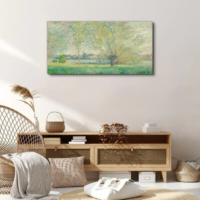 Spring landscape Canvas print