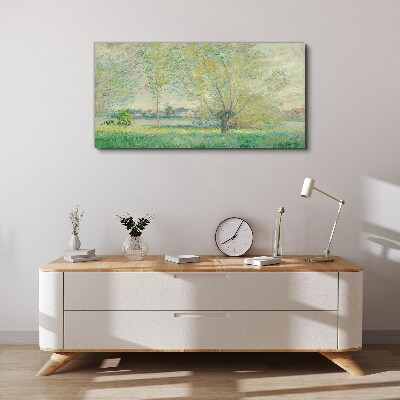 Spring landscape Canvas print