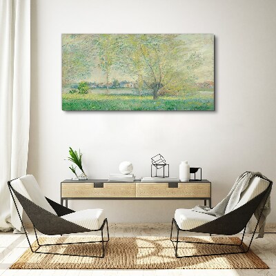 Spring landscape Canvas print